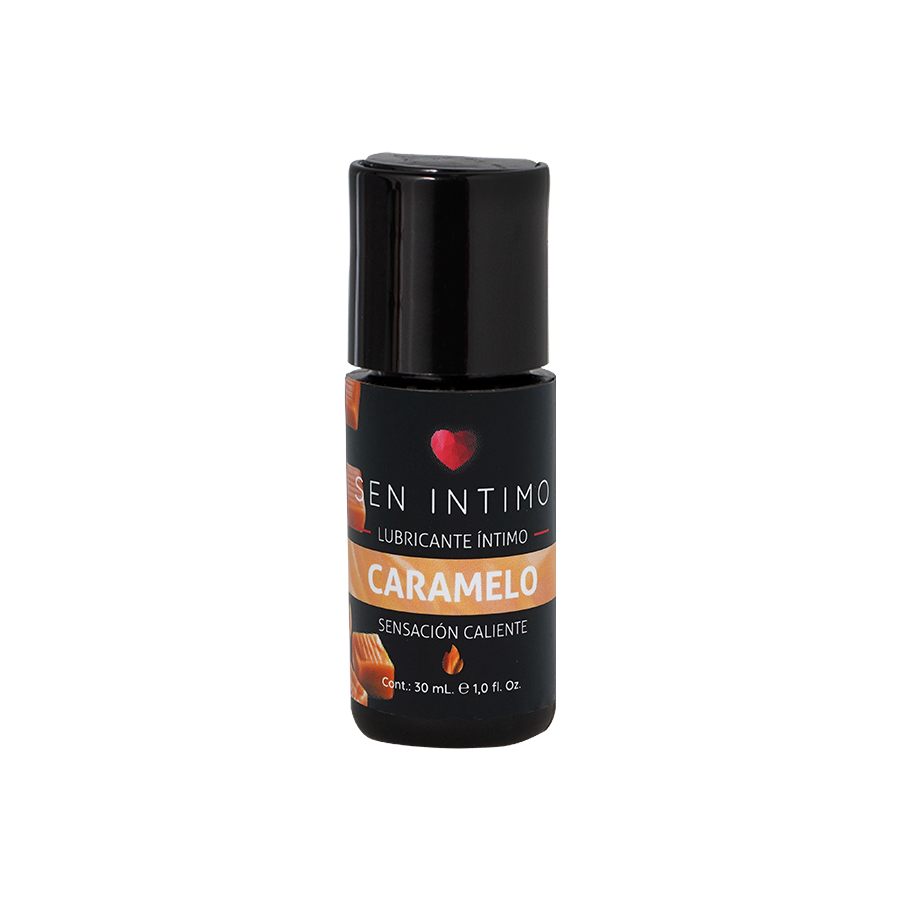 Gel Lubricante sabor Caramelo - Efecto calor 30ml