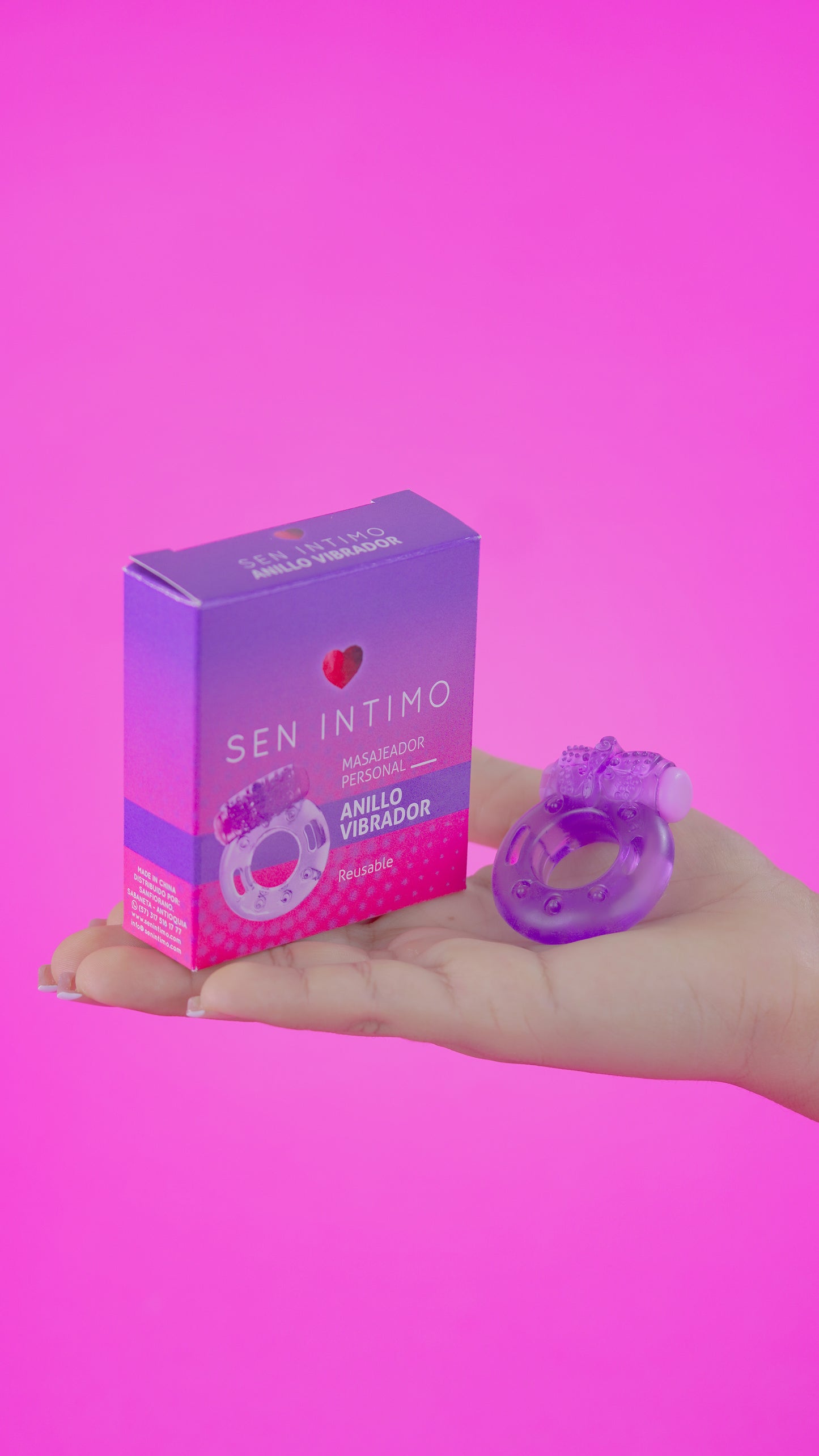 Anillo Vibrador reutilizable