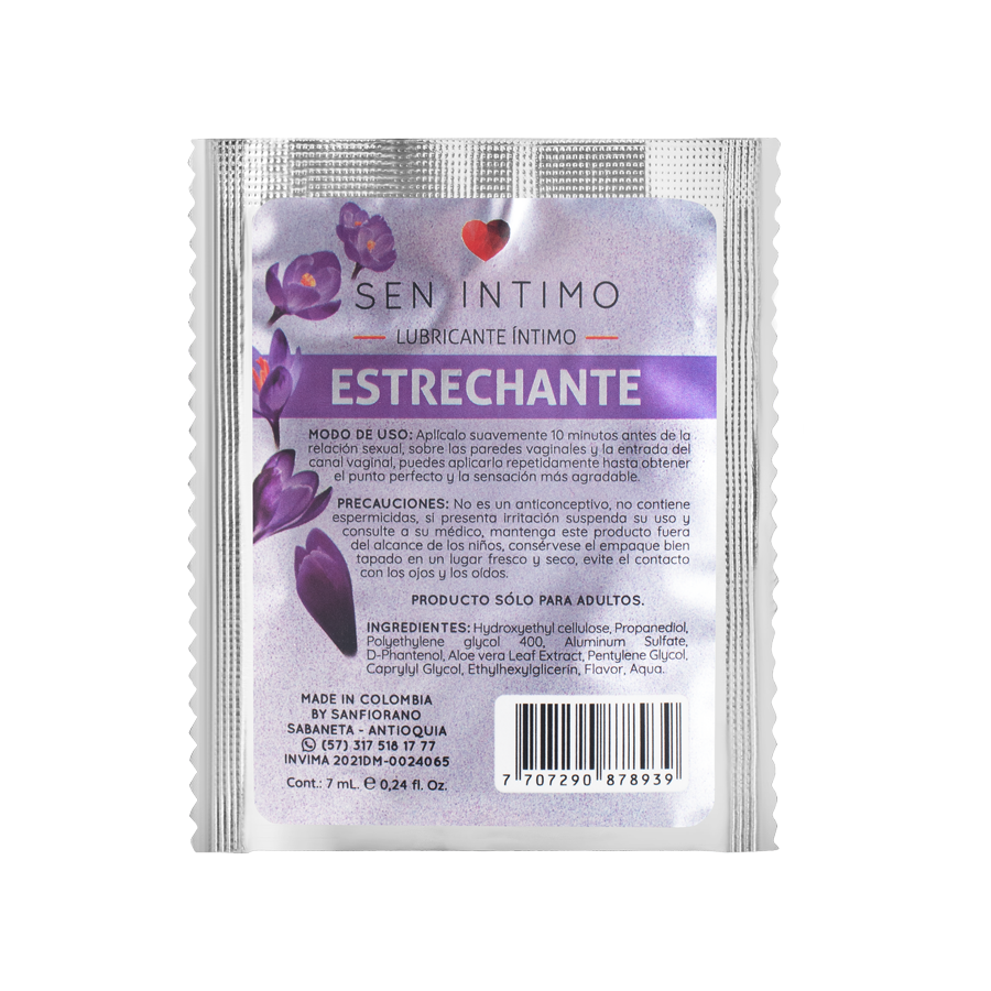 Gel Íntimo Tonificante – Bienestar y Sensación de Firmeza 30ml