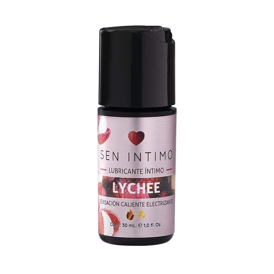 Gel Lubricante de Lychee – Edición Especial con Efecto Calor/Electrizante - A Base de Agua 30ml