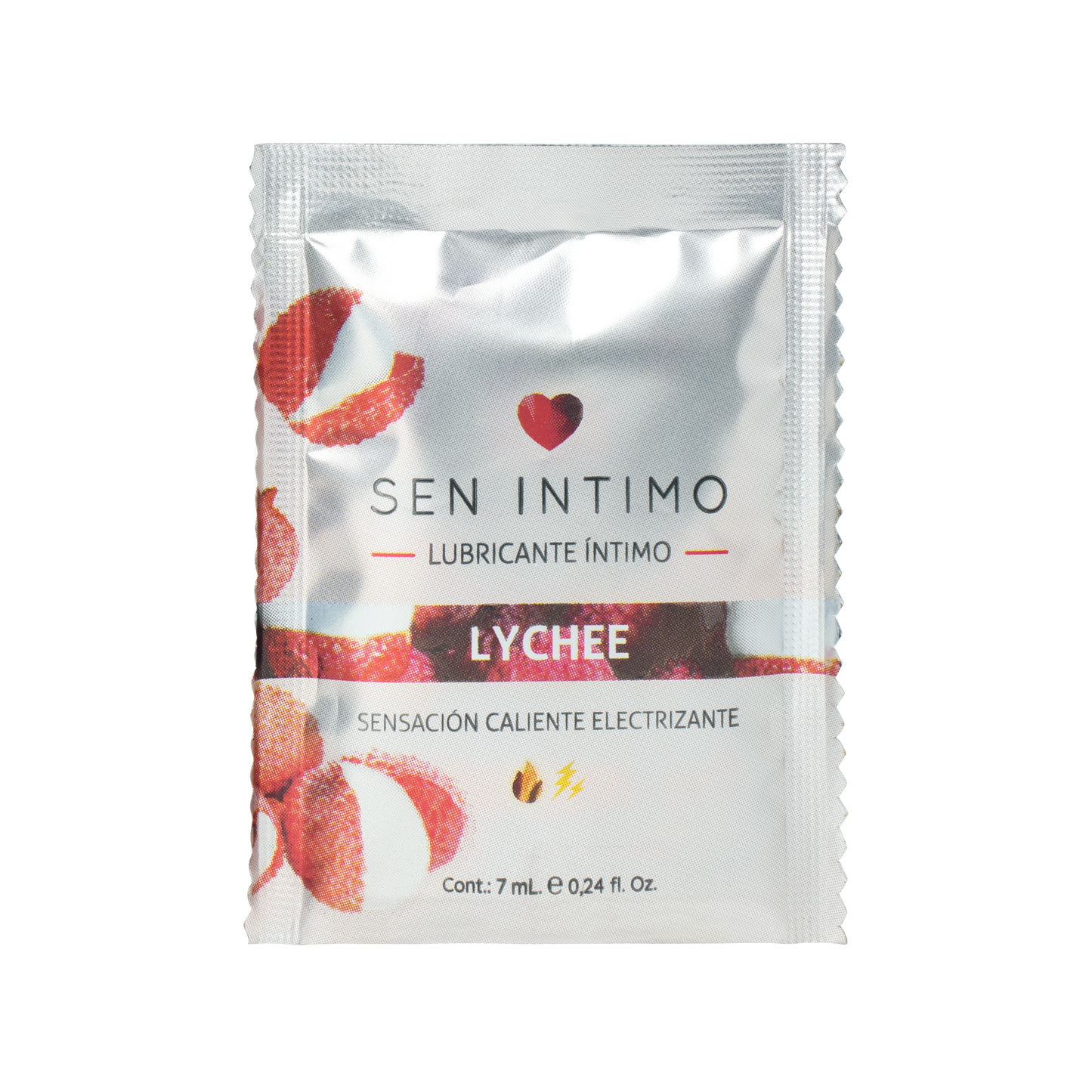 Gel Lubricante de Lychee – Edición Especial con Efecto Calor/Electrizante - A Base de Agua 30ml