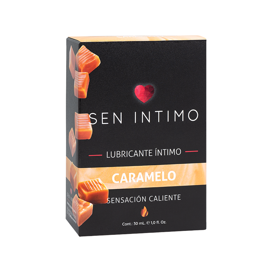 Gel Lubricante sabor Caramelo - Efecto calor 30ml