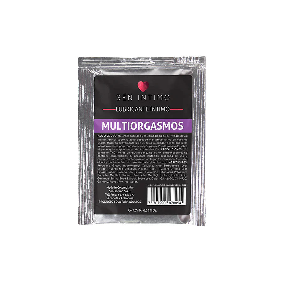 Gel Lubricante Multiorgasmos
