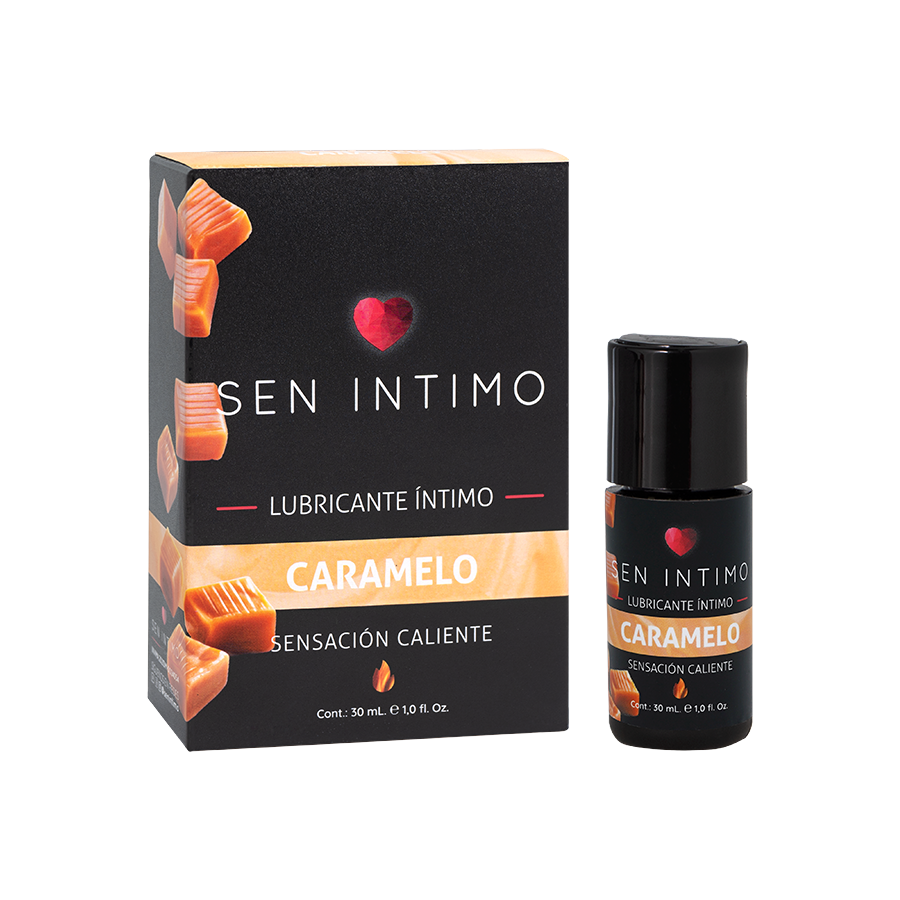 Gel Lubricante sabor Caramelo - Efecto calor 30ml
