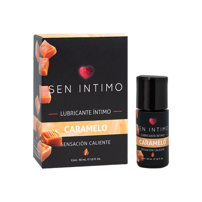 Gel Lubricante sabor Caramelo - Efecto calor 30ml
