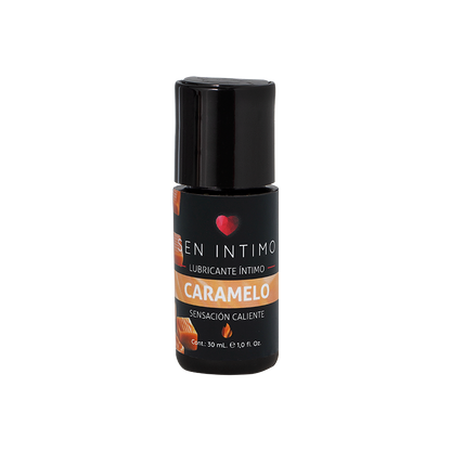 Gel Lubricante sabor Caramelo - Efecto calor 30ml