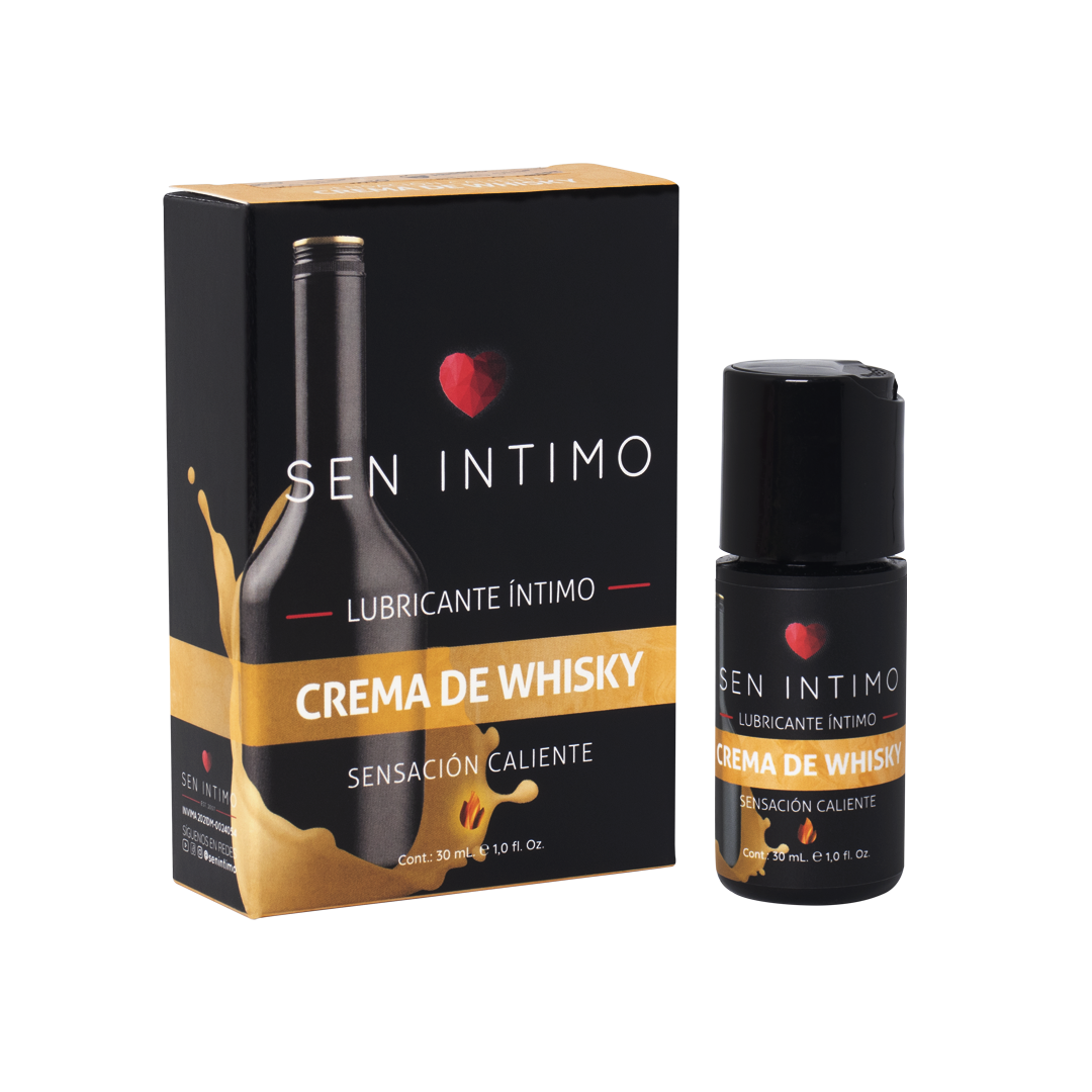 Lubricante Caliente Crema De Whisky Sen Intimo 30ml