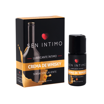 Lubricante Caliente Crema De Whisky Sen Intimo 30ml