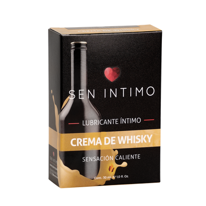 Lubricante Caliente Crema De Whisky Sen Intimo 30ml