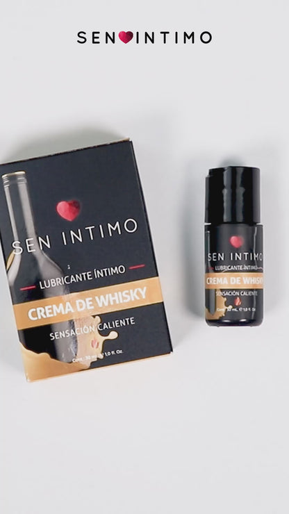 Lubricante Caliente Crema De Whisky Sen Intimo 30ml