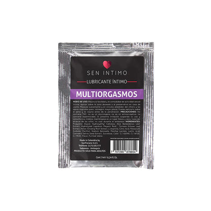 Gel Lubricante Multiorgasmos